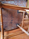 Vintage wooden cabinet and chair - thumbnail 4 of 8