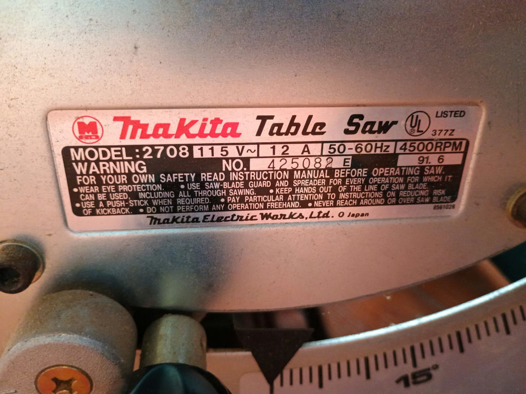 Makita Table Saw  - image 5 of 5