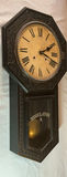 Antique Regulator Wall Clock - thumbnail 1 of 7