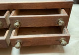 Antique Wood Writing Desk Top/or Spool Cabinet - thumbnail 6 of 6