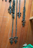 Medieval Wrought Iron Curtain Rods, Rings, Cabinet Pulls - thumbnail 3 of 13