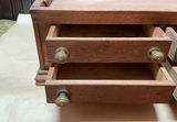 Antique Wood Writing Desk Top/or Spool Cabinet - thumbnail 5 of 6