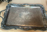 Vintage Silver Plate Tea Service, Etc - thumbnail 5 of 7