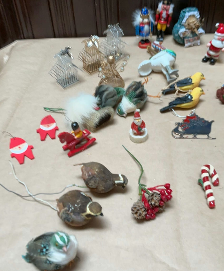 Christmas Decorations, Some Hand Blown Some Vintage - image 2 of 11