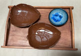 Wooden Tray And Ceramic Bowls - thumbnail 3 of 3