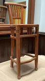 Two Unique Solid Wood Barstools - thumbnail 5 of 8