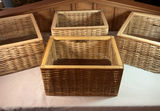 4 Wicker Baskets - thumbnail 2 of 3