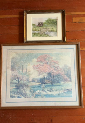 Framed Pastoral Art - Image 1 of 3