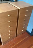 2 Tall 6 Drawer Cabinets - thumbnail 5 of 6