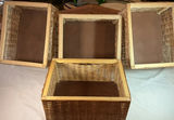 4 Wicker Baskets - thumbnail 1 of 3