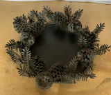 Decorative Metal Pinecone Tray - thumbnail 1 of 4
