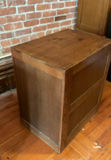 Two Vintage Wood File Cabinets - thumbnail 7 of 8