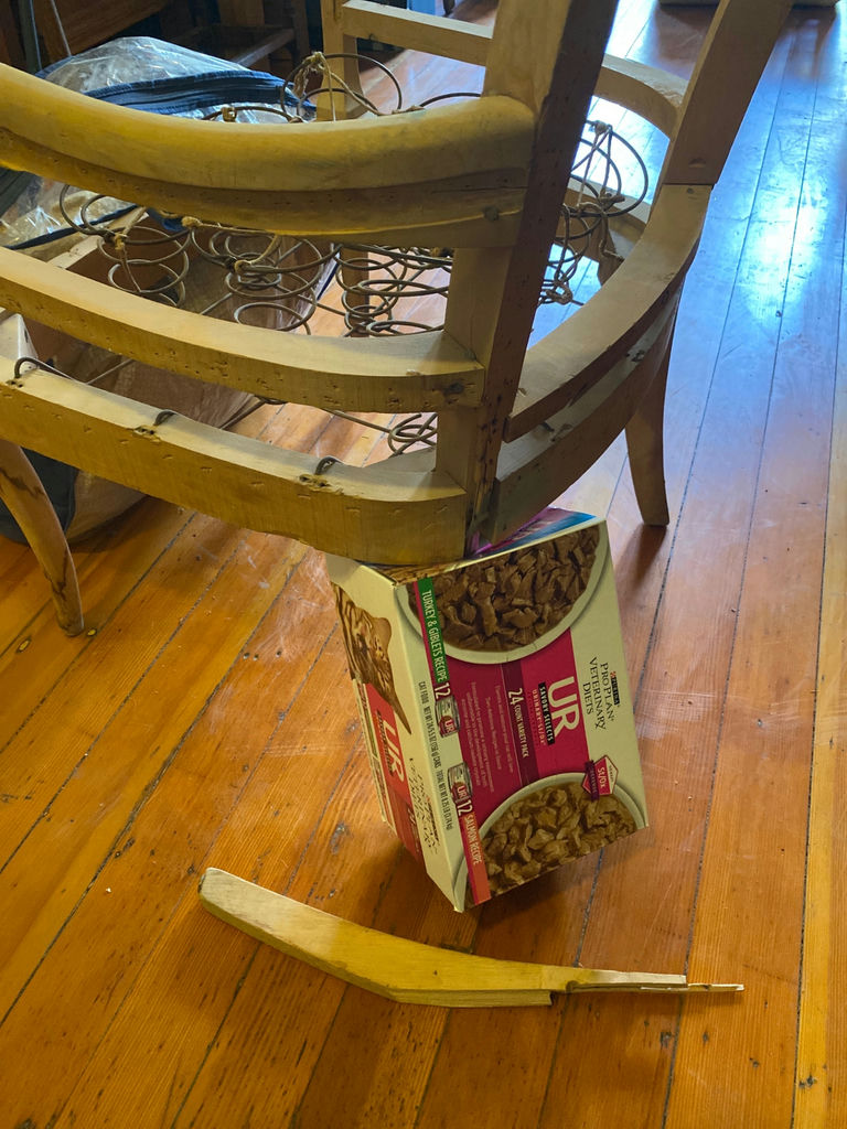 Two Antique Wooden Chair Projects - image 3 of 5