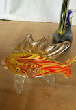 3 Art Glass Angel Fish - thumbnail 7 of 7