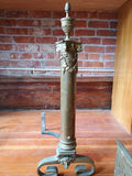 Copper and brass fireplace accessories  - thumbnail 3 of 11