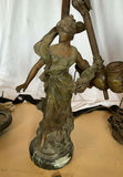 Three Antique Lamp Bases - thumbnail 5 of 9