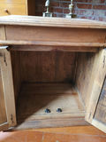 Vintage wooden cabinet and chair - thumbnail 6 of 8