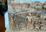 Hand Carved Wood Relief from Central Or South American - thumbnail 5 of 6