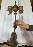 Three Antique Lamp Bases - thumbnail 6 of 9