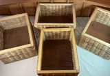 4 Wicker Baskets - thumbnail 3 of 3