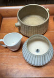 Ceramic Bowls Candles And A Tray - thumbnail 2 of 4