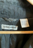 Giorgio Armani Black Trench Coat - thumbnail 2 of 6