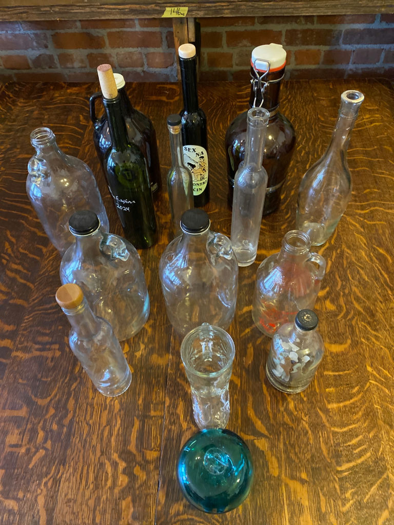 Vintage Glass Bottles - image 1 of 5