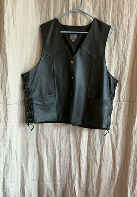 Leather Vest - Image 1 of 5