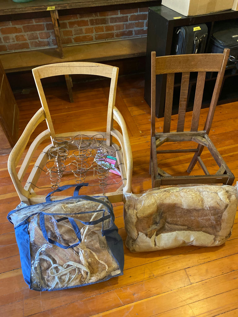 Two Antique Wooden Chair Projects - image 1 of 5