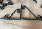 Wrought Iron Decorative Shelf Brackets. - thumbnail 3 of 3