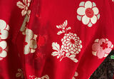 Gorgeous Vintage Silk Kimono. Black Womans Jacket - thumbnail 5 of 9