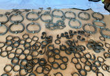 Medieval Wrought Iron Curtain Rods, Rings, Cabinet Pulls - thumbnail 7 of 13
