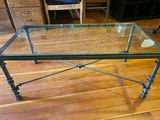 Coffee Table - Metal and Glass - thumbnail 2 of 4