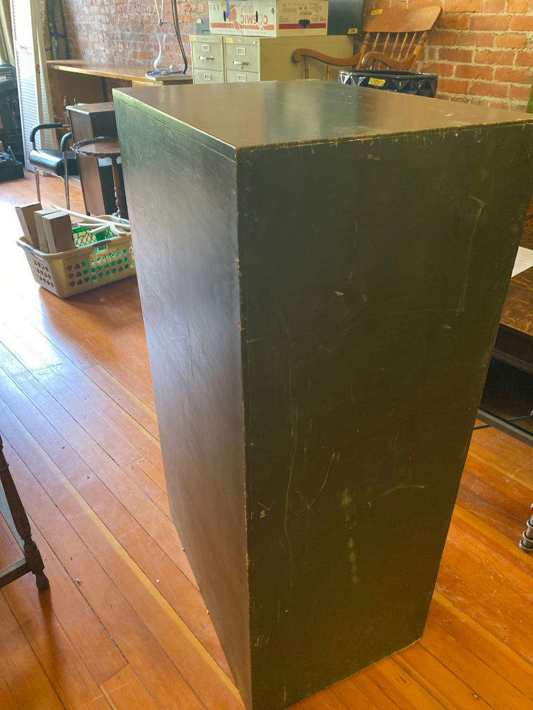 Vintage Wood, five-drawer filing cabinet - image 4 of 5
