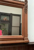 Antique Bureau Mirror - thumbnail 3 of 5
