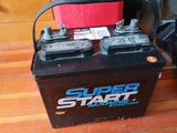 Mercury outboard motor with gas can and battery - thumbnail 2 of 4
