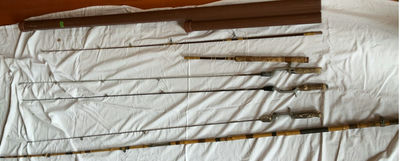 Vintage Great Lakes Fishing Rods, Vintage Bamboo Rod - Image 1 of 4
