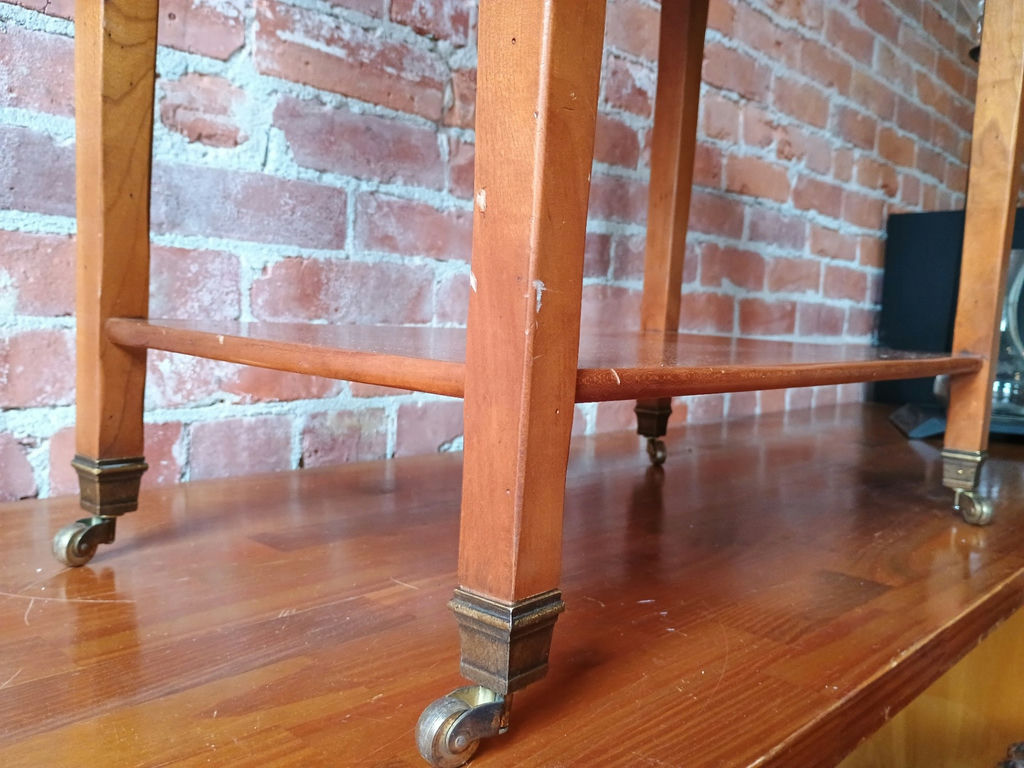 French tea table on wheels - image 6 of 6
