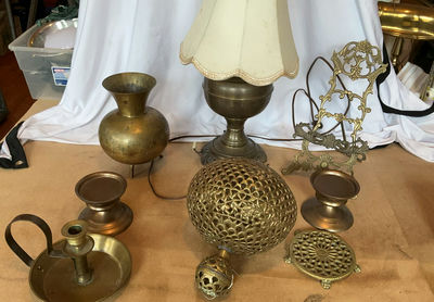 Vintage Brass Decor - Image 1 of 7