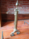 Copper and brass fireplace accessories - thumbnail 4 of 11