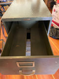 Vintage Wood, five-drawer filing cabinet - thumbnail 3 of 5