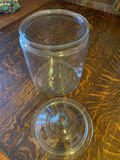 Two Large Glass Canisters - thumbnail 2 of 2