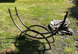 Metal Firewood Holder, plastic cover - thumbnail 1 of 3