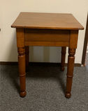 Vintage One Drawer Pine Nightstand - thumbnail 4 of 5