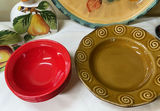 Fruit-themed ceramic dishware and decorative pieces - thumbnail 3 of 9