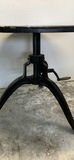 Vintage Cast Iron And Metal Crank Table - thumbnail 3 of 6