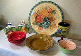 Fruit-themed ceramic dishware and decorative pieces - thumbnail 1 of 9