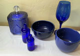 Cobalt Blue Glassware Set - thumbnail 1 of 6
