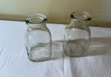 Small Milk Bottles, Cut Glass Creamer - thumbnail 2 of 5