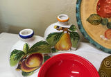 Fruit-themed ceramic dishware and decorative pieces - thumbnail 4 of 9